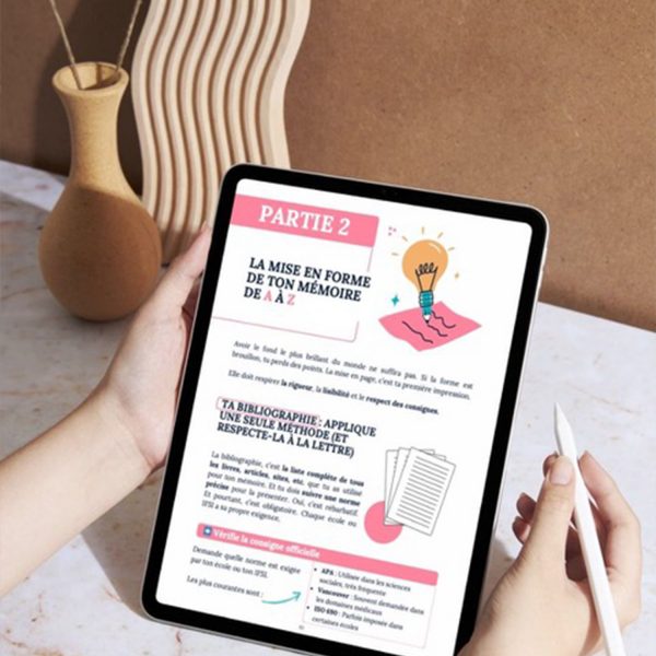 Mission Mémoire Validé – Le guide pour réussir ton mémoire & ta soutenance sans stress – Image 5